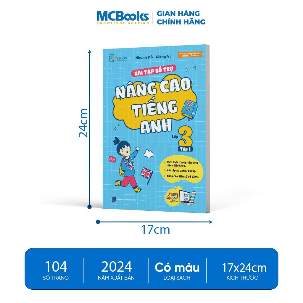 Sách - Combo Bài Tập Bổ Trợ Nâng Cao Tiếng Anh Lớp 3