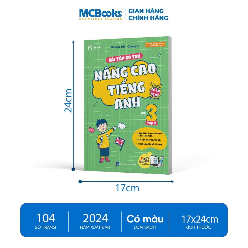 Sách - Combo Bài Tập Bổ Trợ Nâng Cao Tiếng Anh Lớp 3