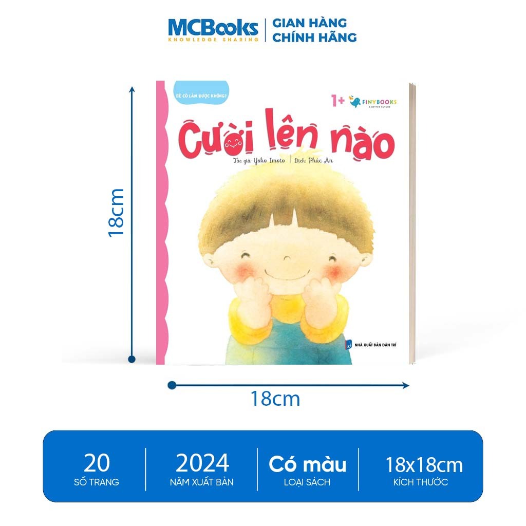 [Outlet S1] Sách - Bộ Sách Bé Có Làm Được Không? - Bộ sách dành cho bé trên 1 tuổi - Finybooks