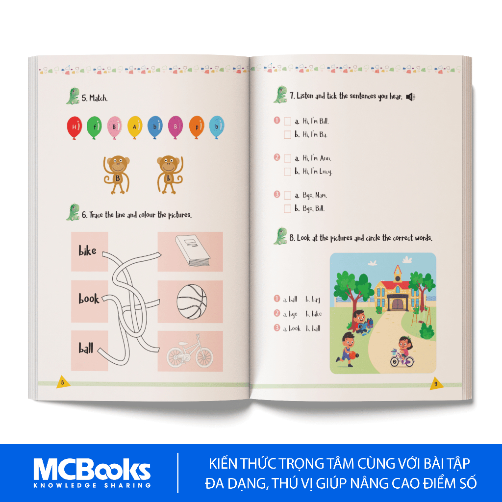 Sách - Bài Tập Bổ Trợ Nâng Cao Tiếng Anh Lớp 1