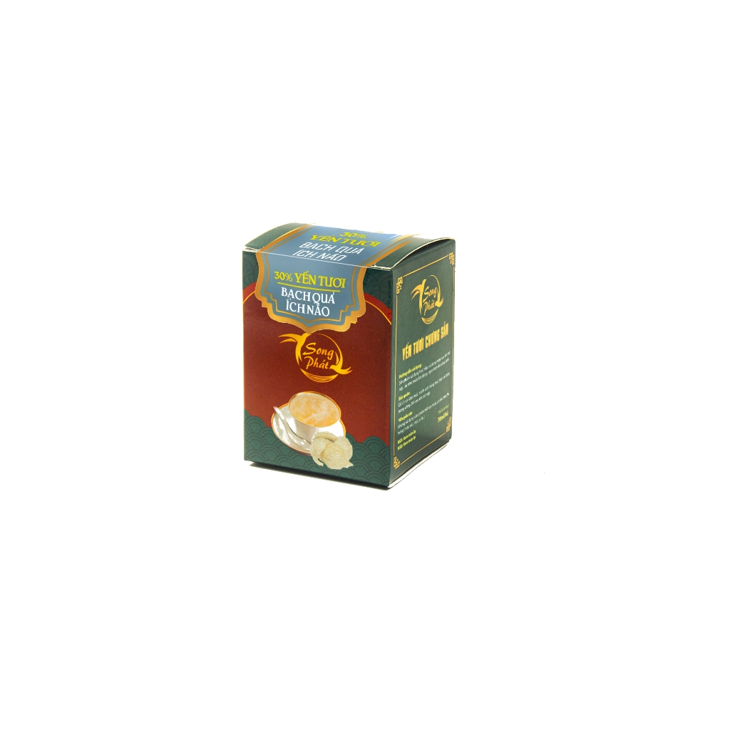 COMBO 6 hũ Tổ yến chưng bạch quả Ginkgo biloba Song Phát bổ não cải thiện trí nhớ giúp cơ thể khỏe mạnh