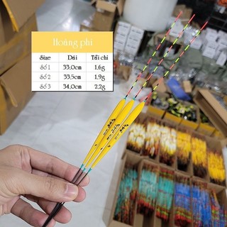 Phao Câu Rô Phao Câu Đài Chuyên Rô Diếc Thân Dài Siêu Nhạy Tải Chì Từ 1.2-1.9g