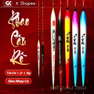 Phao Câu Rô Phao Câu Đài Chuyên Rô Diếc Thân Dài Siêu Nhạy Tải Chì Từ 1.2-1.9g