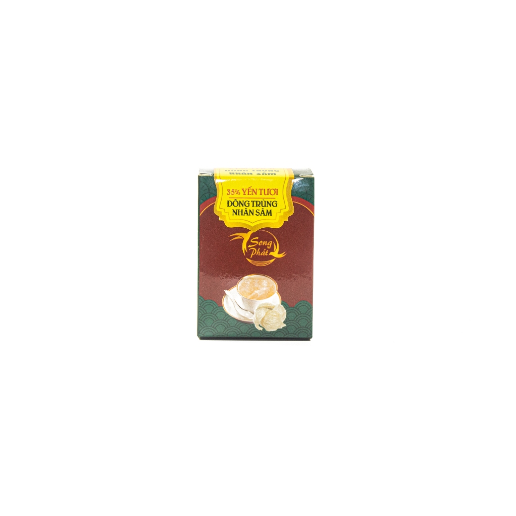 COMBO 6 hũ Tổ yến chưng đông trùng sâm Song Phát tăng cường sinh lực cơ thể khỏe khoắn hỗ trợ hồi phục nhanh 70ml