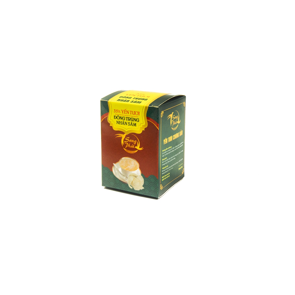 COMBO 6 hũ Tổ yến chưng đông trùng sâm Song Phát tăng cường sinh lực cơ thể khỏe khoắn hỗ trợ hồi phục nhanh 70ml
