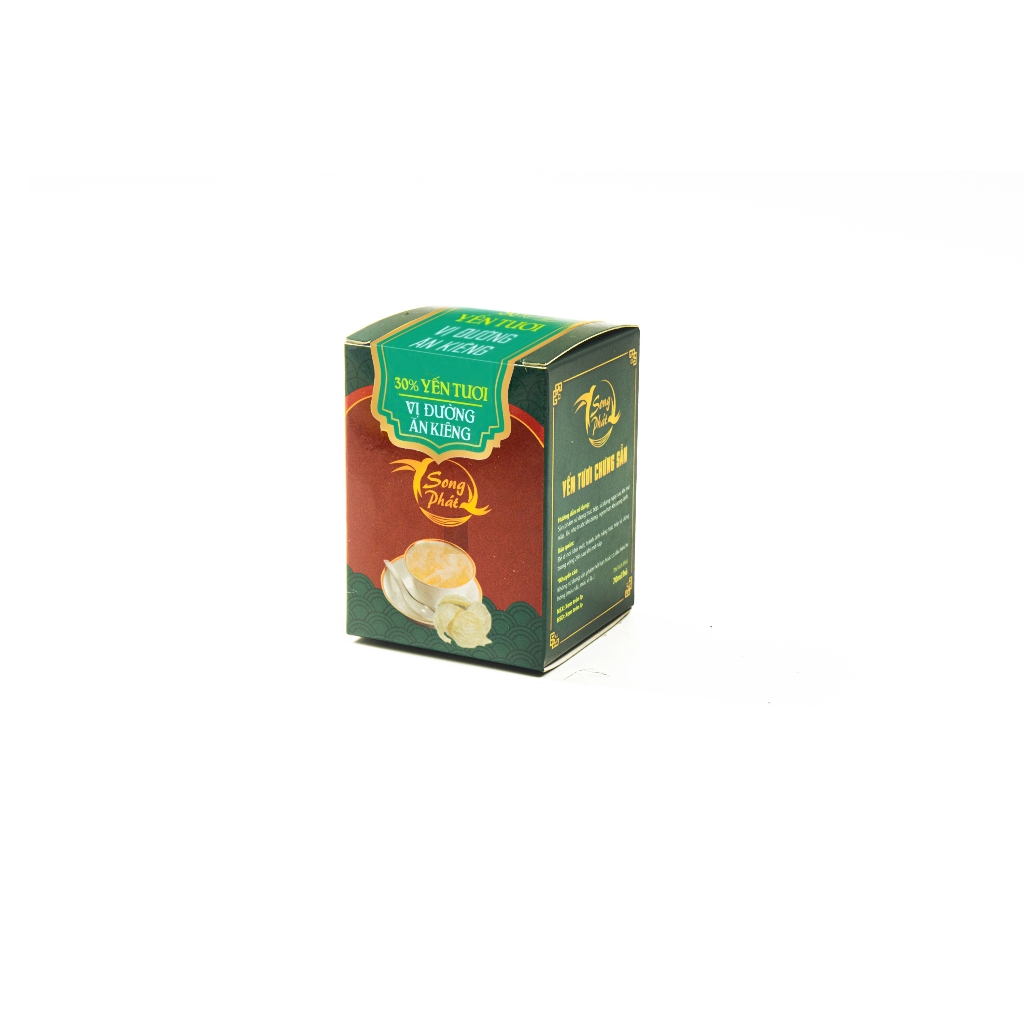 COMBO 6 hũ Tổ yến chưng đường ăn kiêng Song Phát hỗ trợ đề kháng kiểm soát cân nặng Hũ 70ml