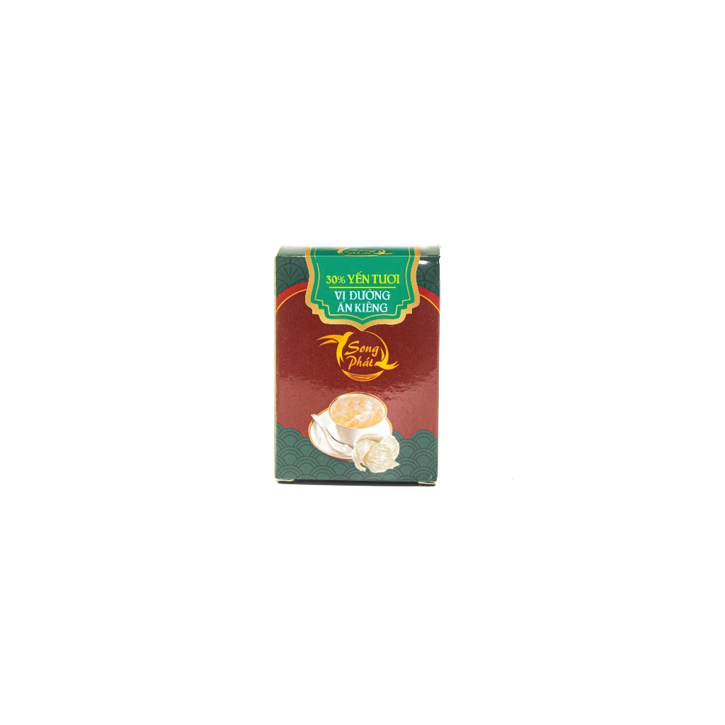 COMBO 6 hũ Tổ yến chưng đường ăn kiêng Song Phát hỗ trợ đề kháng kiểm soát cân nặng Hũ 70ml
