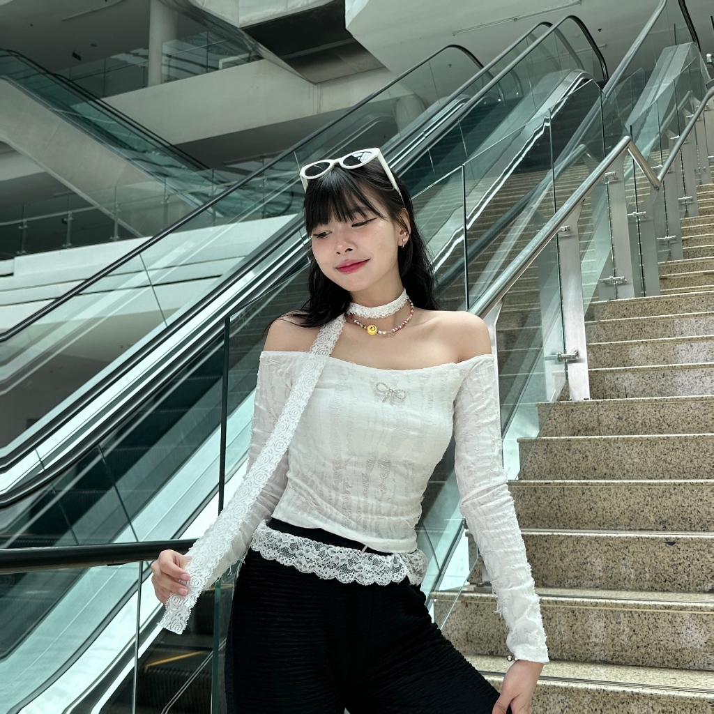 [ MUA 1 ĐƯỢC 3 ] ÁO BODY COTTON CÀO RÁCH LOLITA PHONG CÁCH COQUETTE MIX