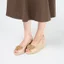 Dép Sandal đế xuồng hoa cúc 8cm KOSU 24012, xăng đan nữ hở mũi siêu nhẹ,chống thấm nước, trơn trượt chính hãng KOBE Nhật
