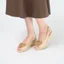 Dép Sandal đế xuồng hoa cúc 8cm KOSU 24012, xăng đan nữ hở mũi siêu nhẹ,chống thấm nước, trơn trượt chính hãng KOBE Nhật