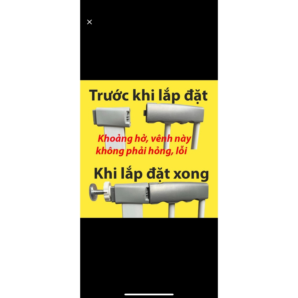 Thanh Chắn Cửa/Cầu Thang mẫu mới - không khoan tường của AN PHÁT hàng Viet Nam chất lượng cao
