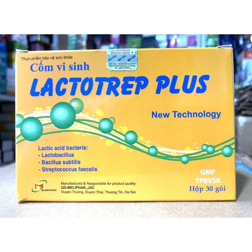 Lactotrep plus new cân bằng hệ vi sinh đường ruột, tăng cường sức đề ...