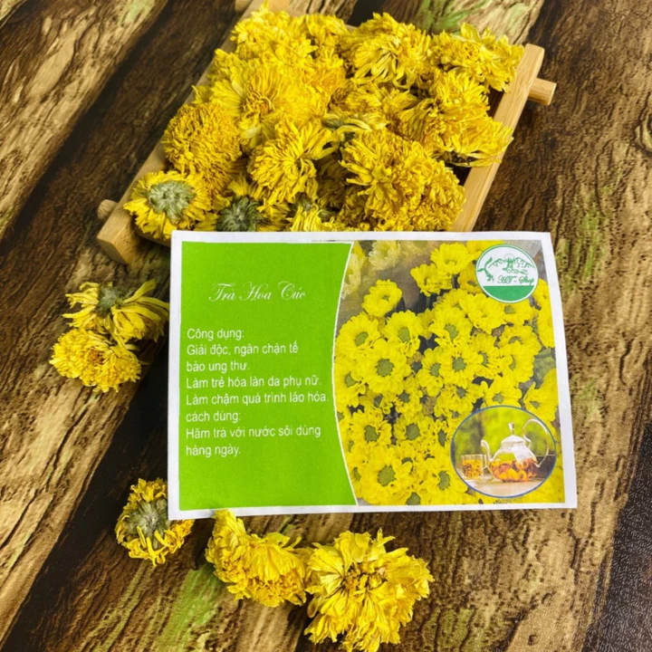Trà Hoa cúc vàng khô, sấy lạnh nguyên bông (500g, 1kg) loại 1. Hoa cúc sấy khô giúp dễ ngủ lợi sữa nấu nước sâm pha trà