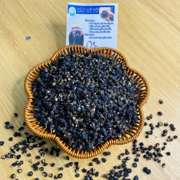 Hắc kỷ tử Tây Tạng chính gốc loại 1 (500g, 1kg), kỳ tử đen hữu cơ sấy khô. Trà hắc kỉ tử, kì tử đen, hạt kỷ tử organic