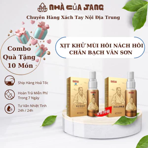 5Chai Khử Mùi Hôi Nách - Xịt Đông Y Trung Hoa Khử Mùi Hôi Nách Hết Thâm Giảm Tiết Mồ Hôi - Nhà của Jang