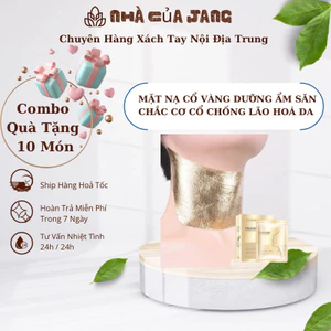 Mặt Nạ Cổ PIBAMY Dưỡng Ẩm, Mặt Nạ Vàng Nâng Cơ Săn Chắc Da Cổ Chống Nếp Nhăn Lão Hóa Nuôi Dưỡng Da Vùng Cổ