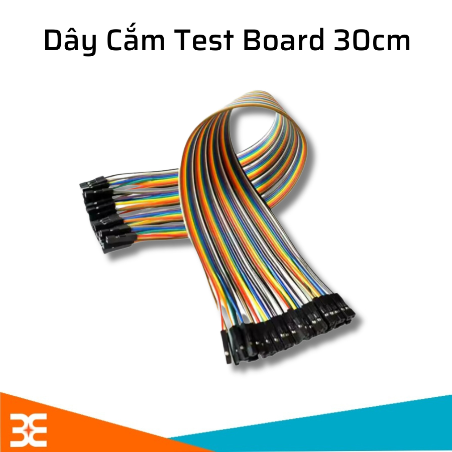 Dây Cắm Test Board 30cm, Dây Đực Đực, Dây Đực Cái, Dây Cái Cái, Dây Nối ...