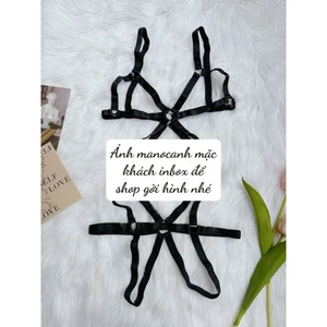 BK097 - Bộ đồ lót lọt khe dây quyến rũ cho nữ - Kelly Wang