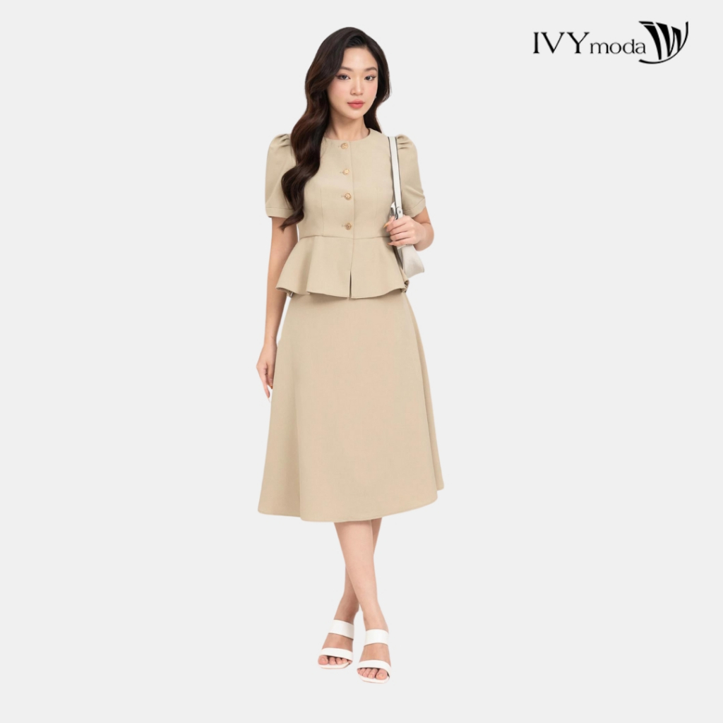 Ảnh Chân váy xòe Rosalie IVY moda MS 30T0232 3