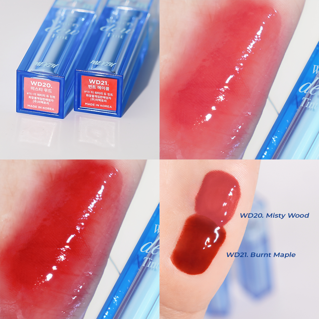 Ảnh Son Tint Bóng Merzy The Watery Dew Tint/ Bisous Glow Gel Tint 3