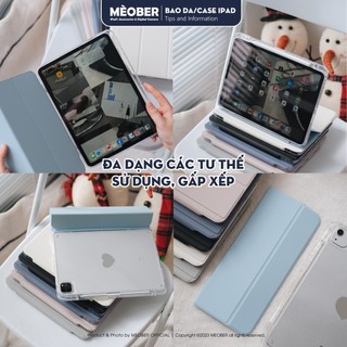 Bao da cover iPad Trượt Tháo Rời Basic, xoay 360, chống sốc cho Pro 11 Air 4/5/6/7 Gen 9/10/11 Pro 12.9 Mini 6 by MèoBer