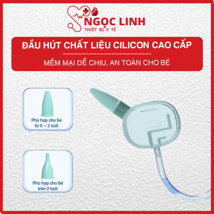 Máy Hút Mũi Cho Bé T10 Khử Trùng Bằng Tia Cực Tím, Hút Chất Nhầy, Đờm, Nước Mũi An Toàn, Hiệu Quả – 5