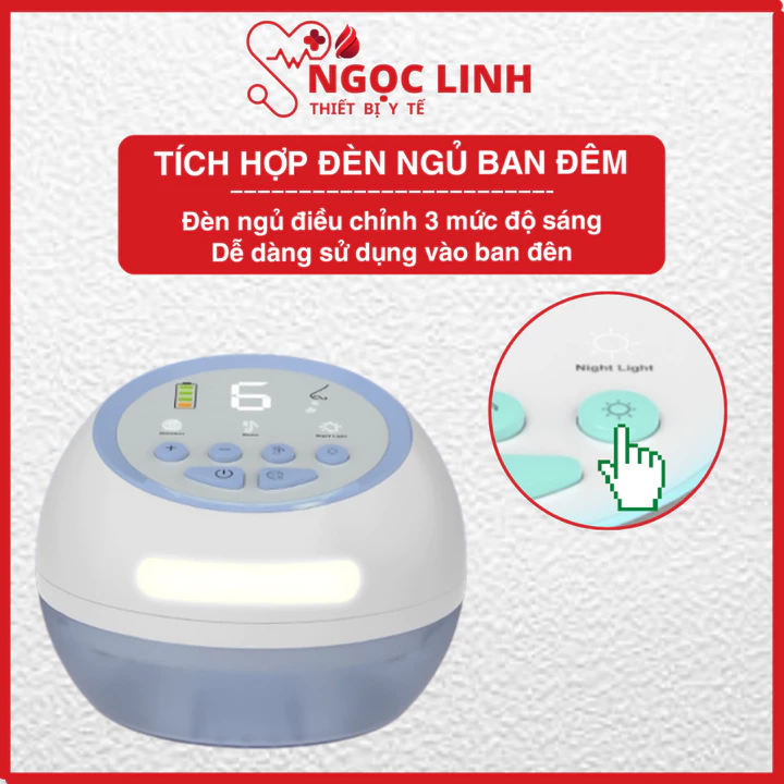 Máy Hút Mũi Cho Bé T10 Khử Trùng Bằng Tia Cực Tím, Hút Chất Nhầy, Đờm, Nước Mũi An Toàn, Hiệu Quả – 7