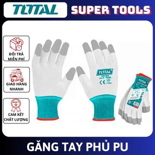 ĐỒ NGHỀ TOTAL  Găng tay phủ PU size XL TSPUG02 (Chính hãng Total )