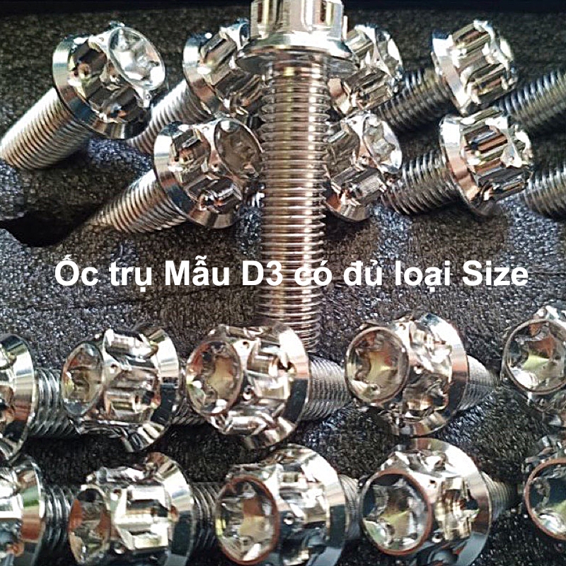 ỐC TRỤ 10LI VÀNH TO - CHÂN KÍNH, TREO PÔ, PASS HEO SALAYA INOX gắn mọi ...