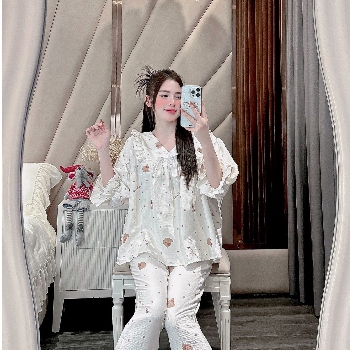 Gấu nâu chấm bi bbdl