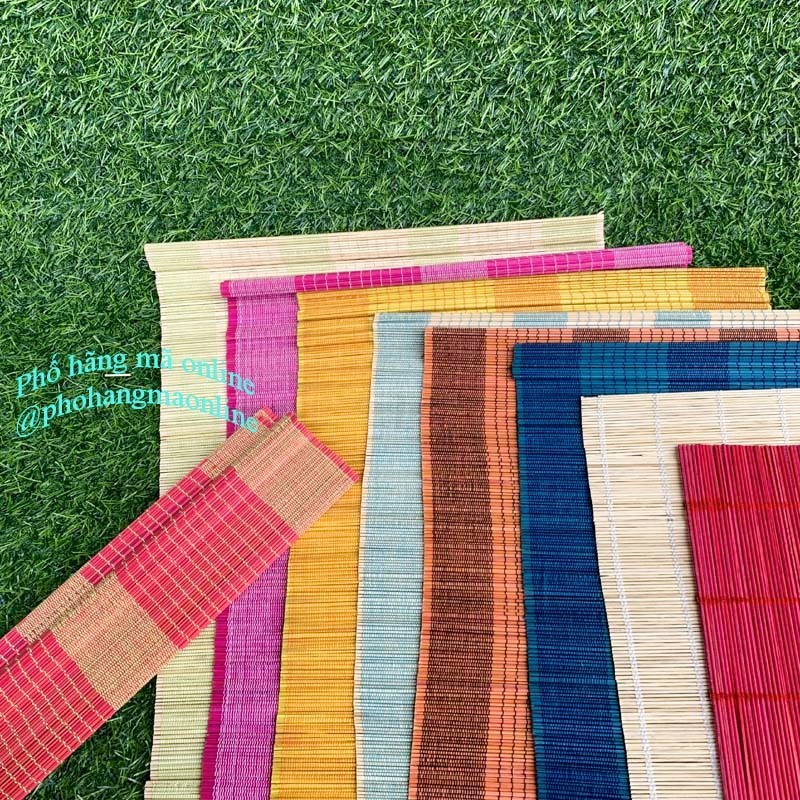 Tấm mành tre trang trí nhà cửa, treo decor tường trong các dịp lễ Tết, Trung thu