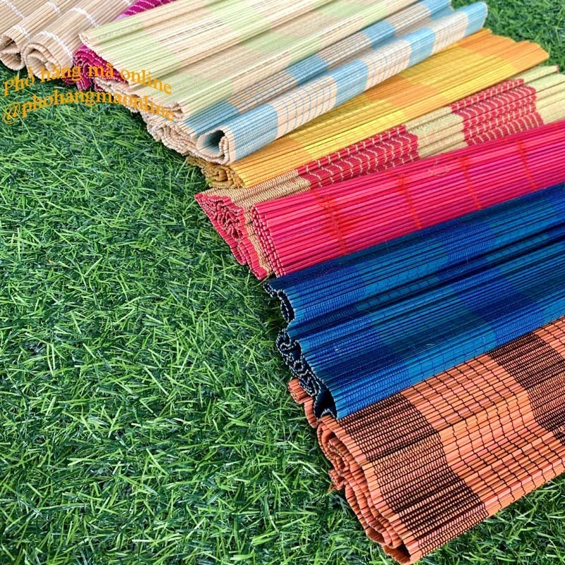 Tấm mành tre trang trí nhà cửa, treo decor tường trong các dịp lễ Tết, Trung thu