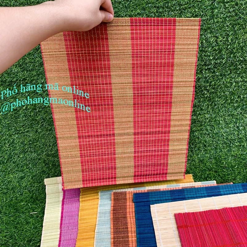 Tấm mành tre trang trí nhà cửa, treo decor tường trong các dịp lễ Tết, Trung thu
