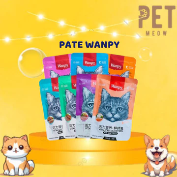 Pate cho mèo, pate wanpy cho mèo, pate mèo thơm ngon bổ dưỡng
