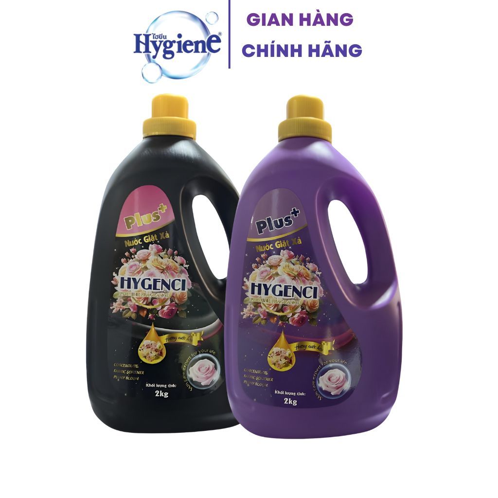 Nước Giặt Hygenci Plus Hàng Việt Nam Công Nghệ 3D Thái Lan Can 2kg !