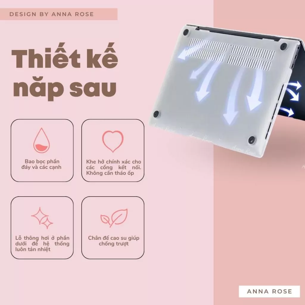 Ốp case Macbook air pro đủ dòng chống bụi, ốp lưng macbook chống trầy họa tiết dễ thương