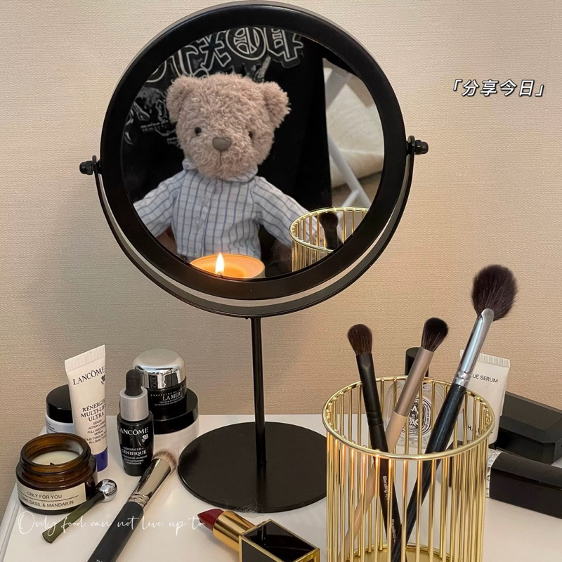 Gương Trang Điểm Kim Loại Mạ vàng Vintage Phong Cách Đơn Giản Để Bàn Makeup UMIDECO | BigBuy360 - bigbuy360.vn