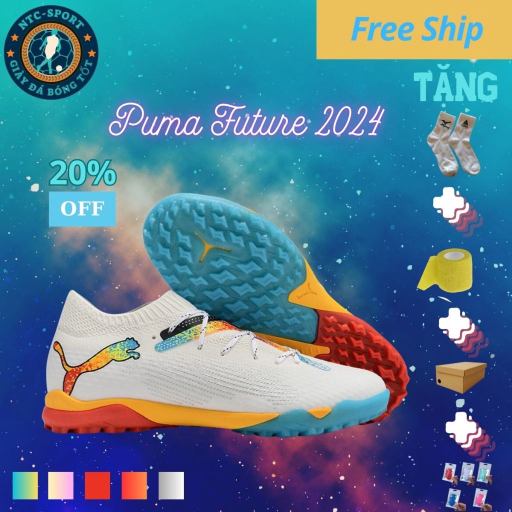 [Mua 1 được 5] Giày bóng đá Puma Future 2024 loại 1 - Đế TF đinh nhỏ ...