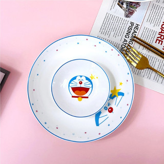 Bộ tô dĩa chén sứ Mèo máy Đôraemon cao cấp - Dư Dư