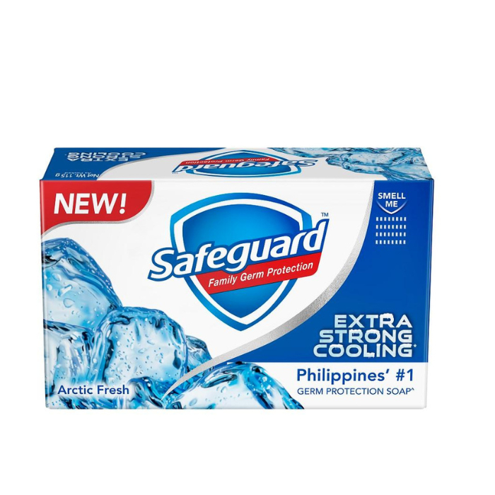 Xà phòng diệt khuẩn bạc hà Safeguard mát lạnh Extra Strong Cool 115g ...
