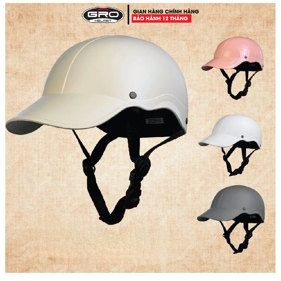 [ MỚI] Mũ bảo hiểm lưỡi trai cao cấp t68 có khoét,Nón thời trang kết chắn nắng cho cả nam nữ hàng chính hãng có tem