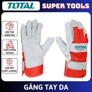 ĐỒ NGHỀ TOTAL Găng tay da TSP14101 <HÀNG CHÍNH HÃNG>