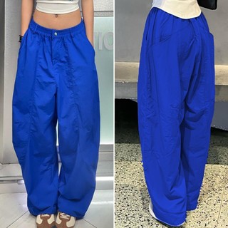 Quần Harem Parachute Pants BigSize Gladimax,Quần Gió Nhăn 4 túi Dáng Thụng Gladimax bản đầy đủ full