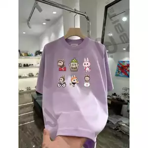 Áo thun hot trend LABUBU siêu đáng yêu - Rabbit Blue
