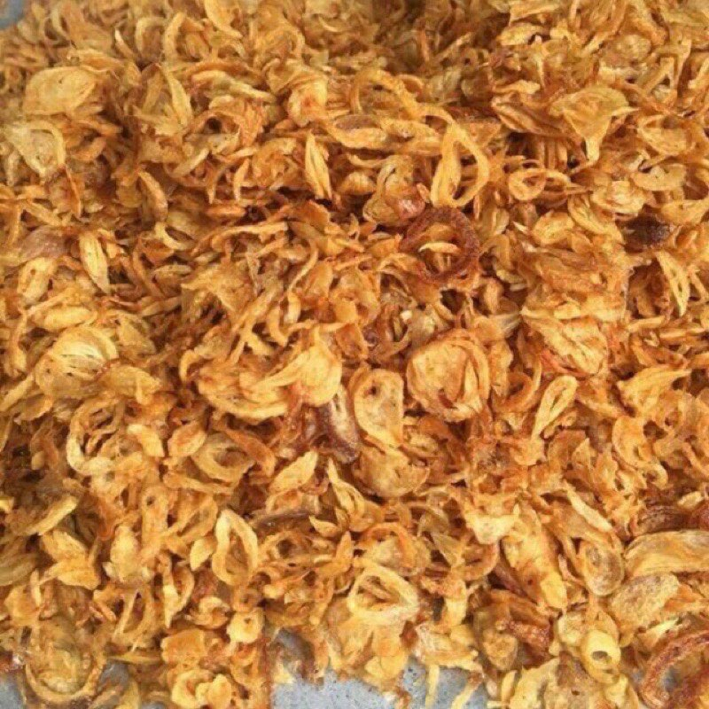 Hành khô phi 1kg, hành ta nhà làm giòn, thơm, nguyên chất 100% đặc sản Kinh Môn Hải Dương