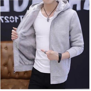 [HOT] Áo Khoác Nỉ Lót Lông Dày Cực Ấm Cho Mùa Đông Giữ Nhiệt Siêu Tốt THỜI TRANG NAM 1986