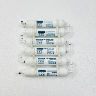 Combo 10 lõi Sunhouse chính hàng (1-10), 123 + màng RO + lõi chức năng (bù khoáng)