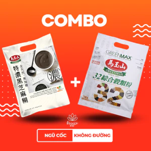 Combo 2 túi ngũ cốc không đường Greenmax nhập khẩu từ Đài Loan giàu dưỡng chất và vô cùng tiện lợi