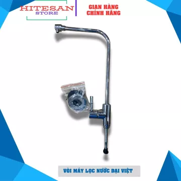 Vòi inox máy lọc nước Đại Việt sử dụng cho các loại máy lọc nước RO, Nano, UF, ion kiềm tặng kèm cút