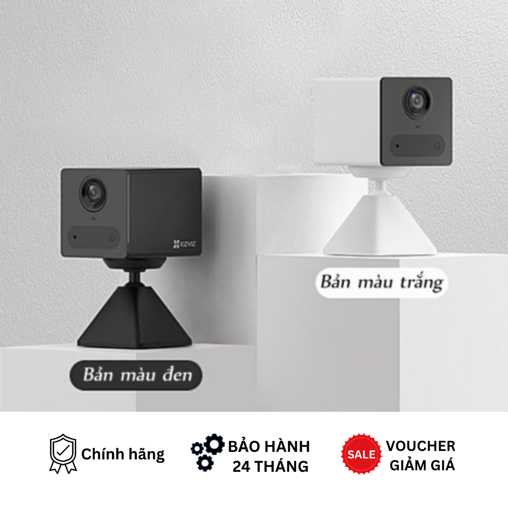 Camera Mini EZVIZ Pin Sạc CB2/BC2 Wifi 2MP; 4G 3MP, Nhỏ Gọn, Hàng Chính ...